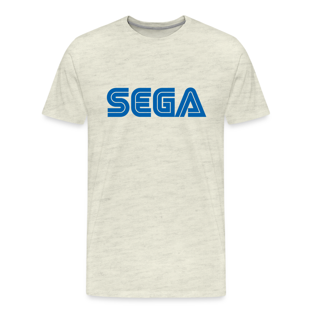 SEGA Shirt | Premium Mens Graphic Tee - heather oatmeal