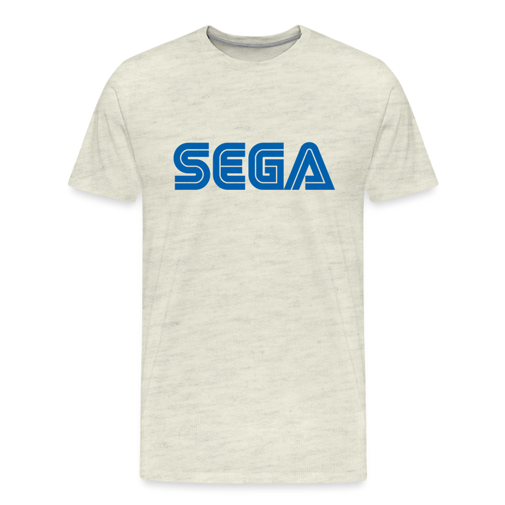 SEGA Shirt | Premium Mens Graphic Tee - heather oatmeal