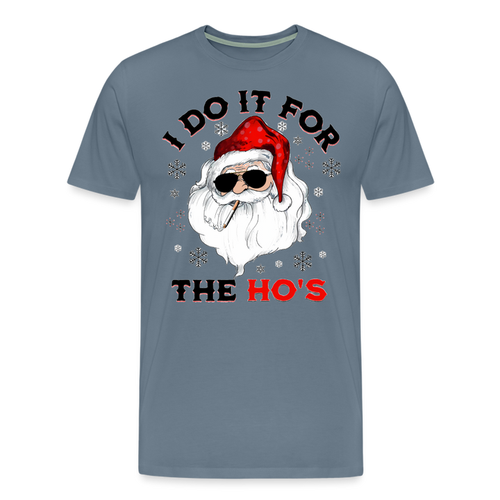 I Do IT For The Hos - steel blue