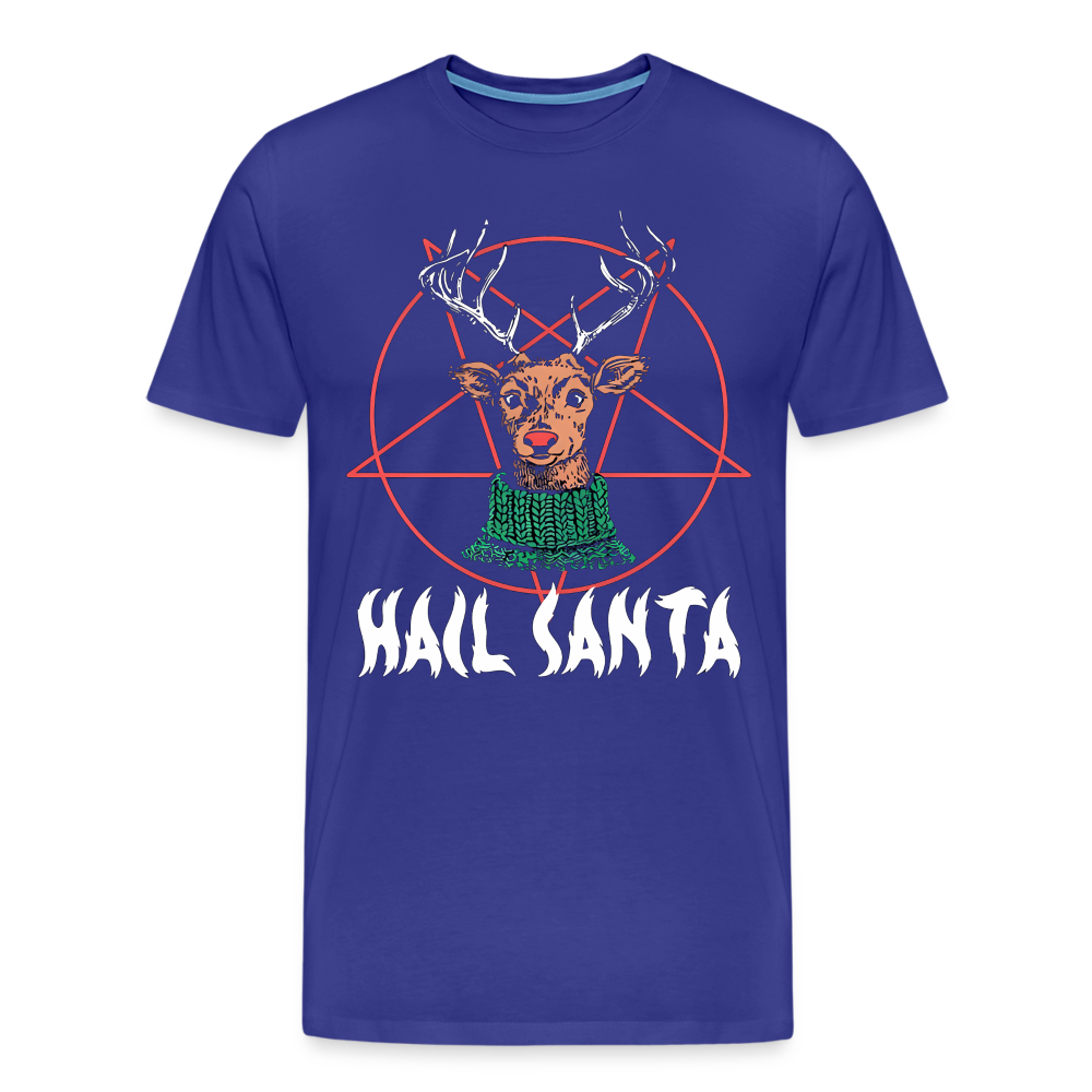 Hail Santa - royal blue