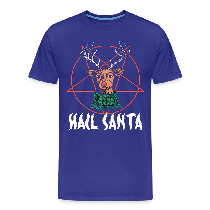 Hail Santa - royal blue