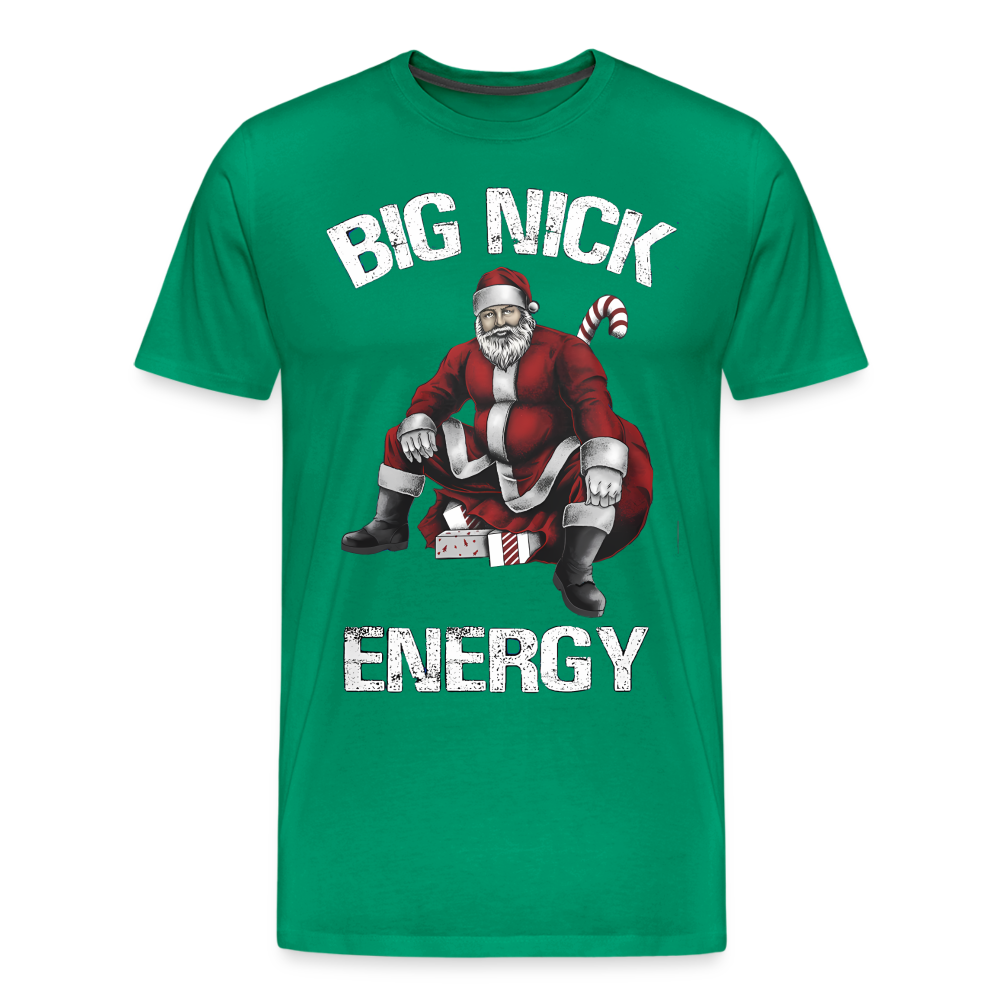 Big Nick Energy Shirt | Premium Mens Graphic Tee - kelly green