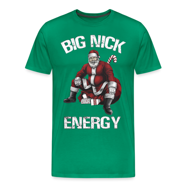 Big Nick Energy Shirt | Premium Mens Graphic Tee - kelly green