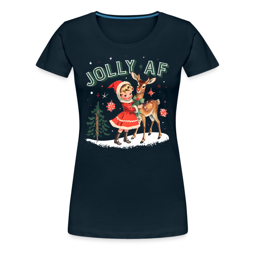 Jolly AF - deep navy