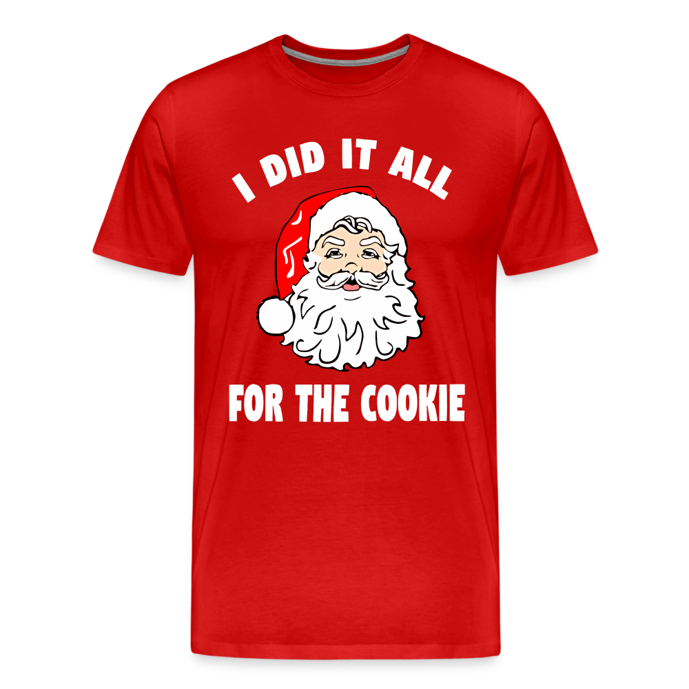 All For The Cookie Shirt - red