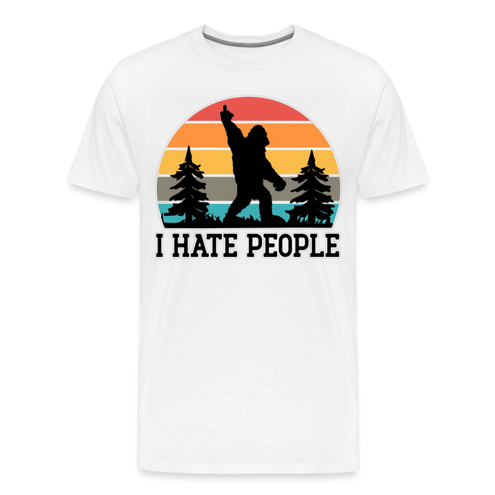 I Hate People - white