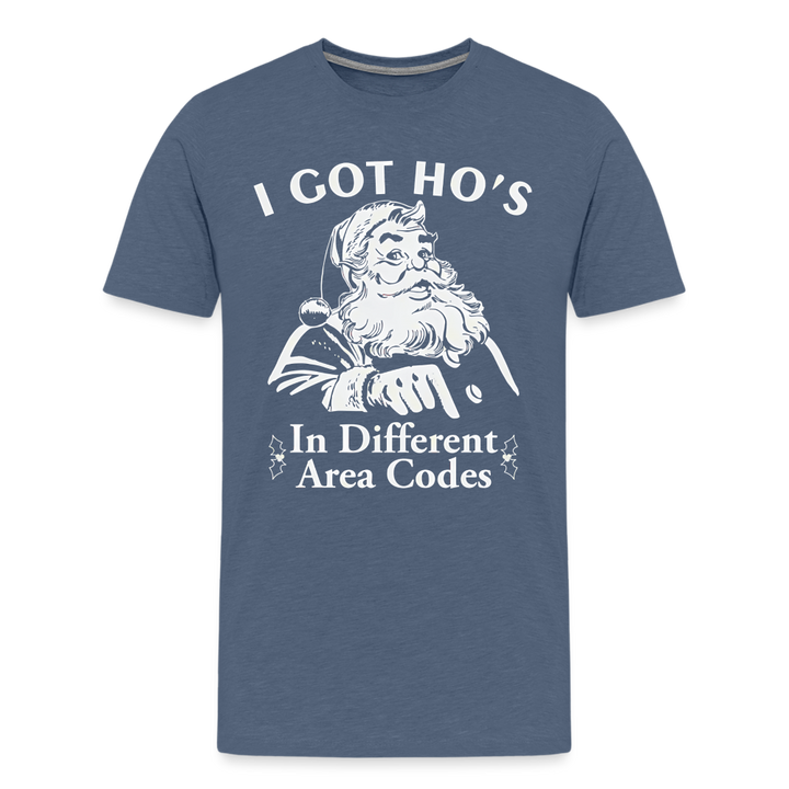 I Got Hos In Different Area Codes - heather blue