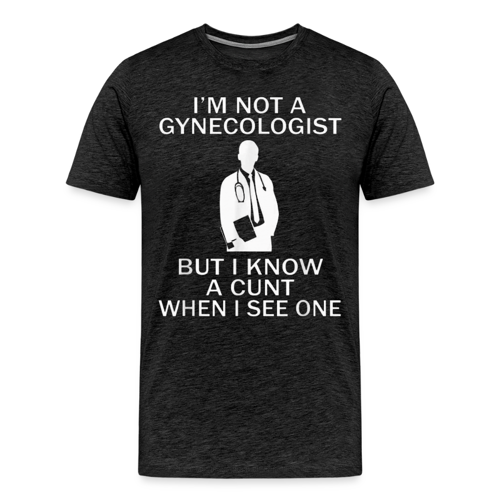 Not a Gyno - charcoal grey