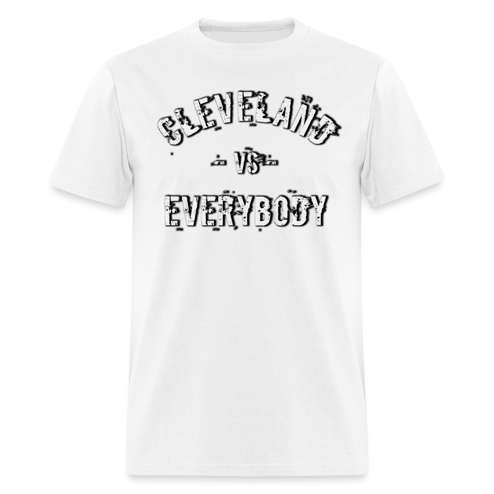 Cleveland VS Everybody Shirt | Graphic Tee - white