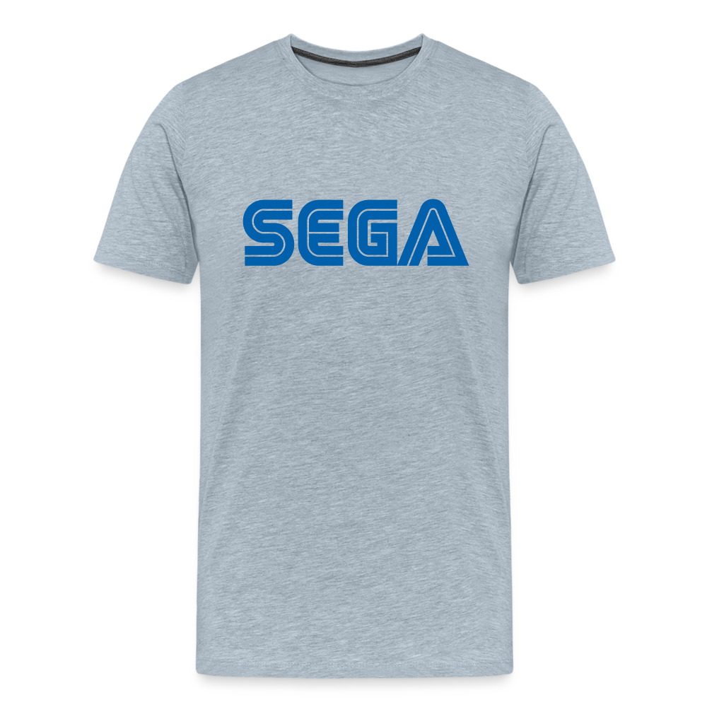 SEGA Shirt | Premium Mens Graphic Tee - heather ice blue