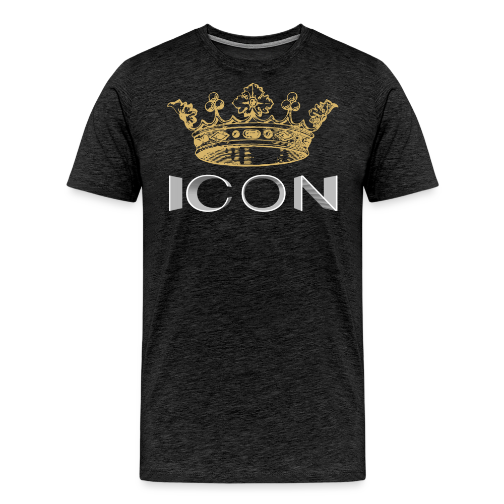 Icon Shirt | Premium Mens Graphic Tee - charcoal grey