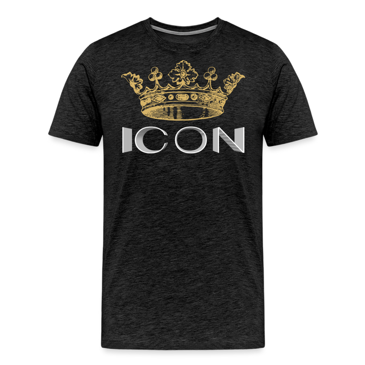 Icon Shirt | Premium Mens Graphic Tee - charcoal grey