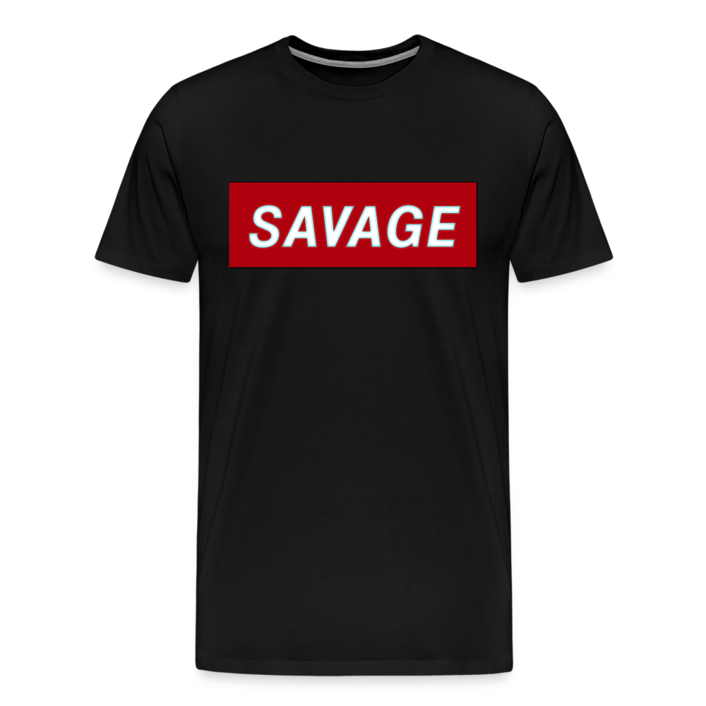 Savage Shirt | Premium Mens Graphic Tee - black