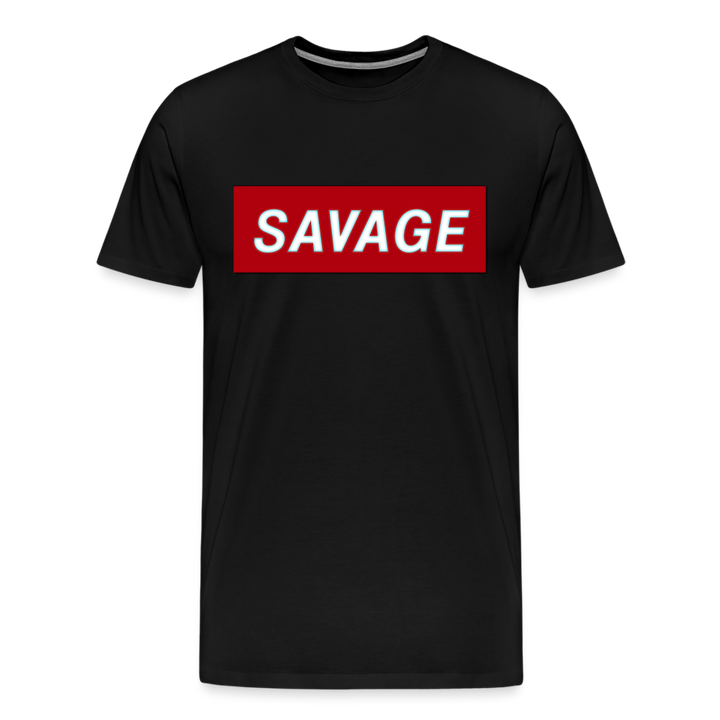 Savage Shirt | Premium Mens Graphic Tee - black