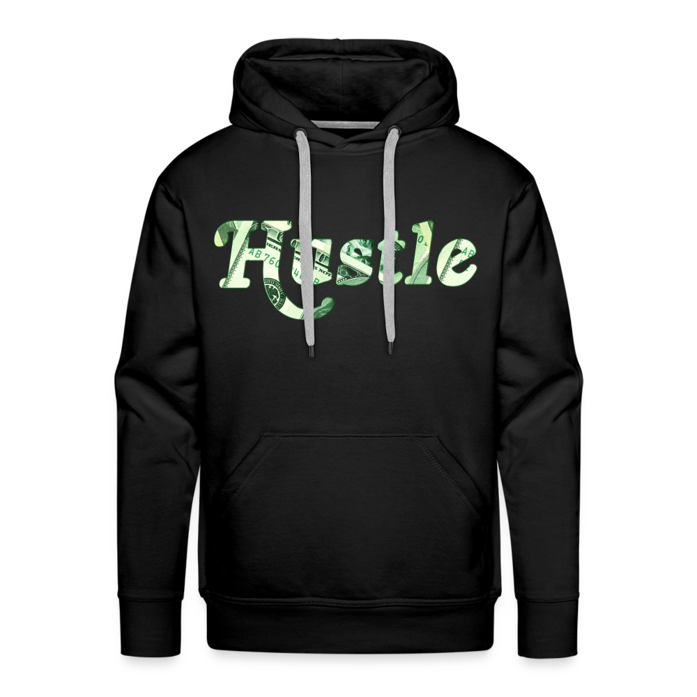 Hustle Hoodie | Premium Mens Graphic Sweatshirt - black