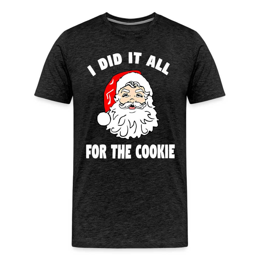 All For The Cookie Shirt - charcoal grey