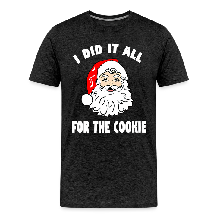 All For The Cookie Shirt - charcoal grey