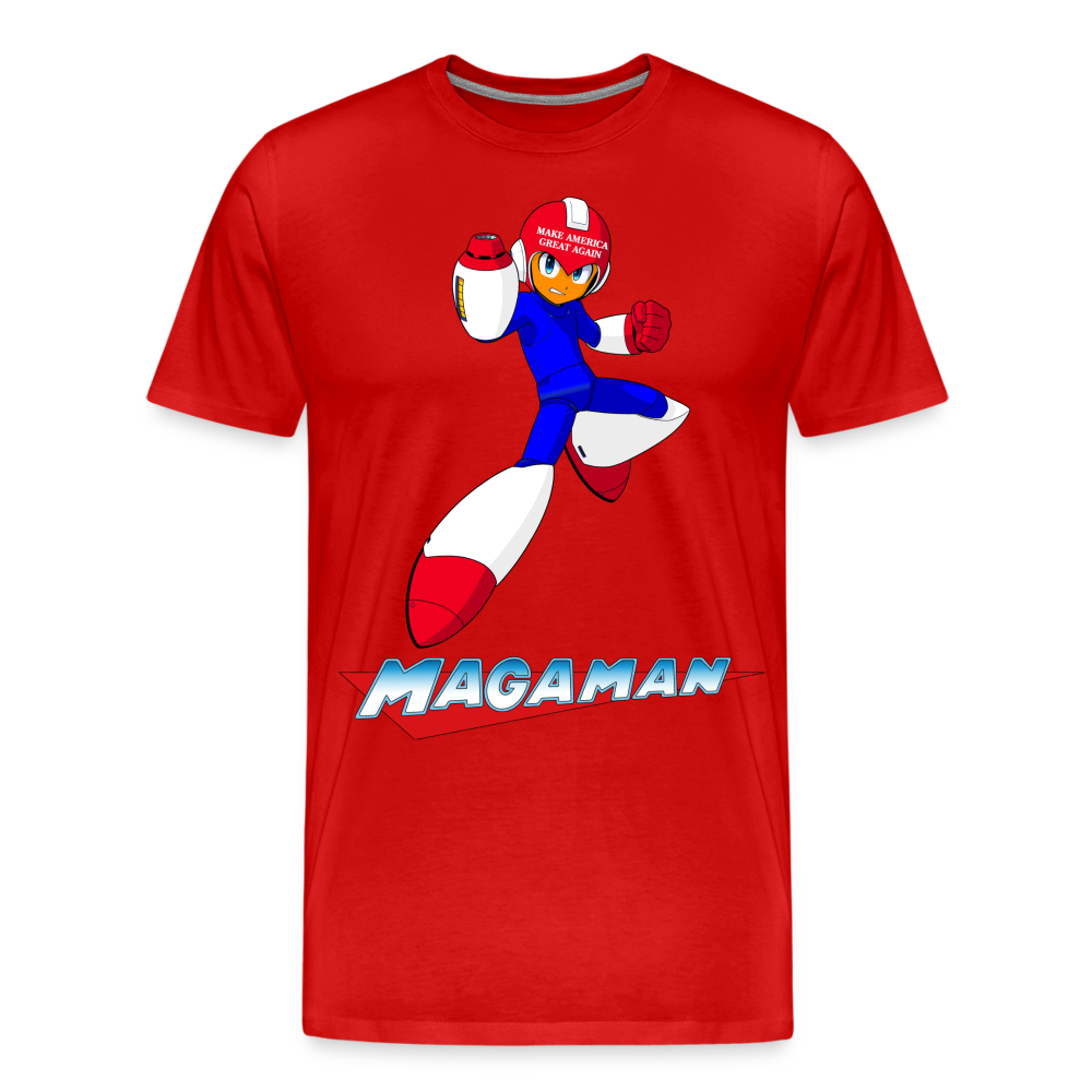 Maga Man Shirt | Premium Mens Graphic Tee - red