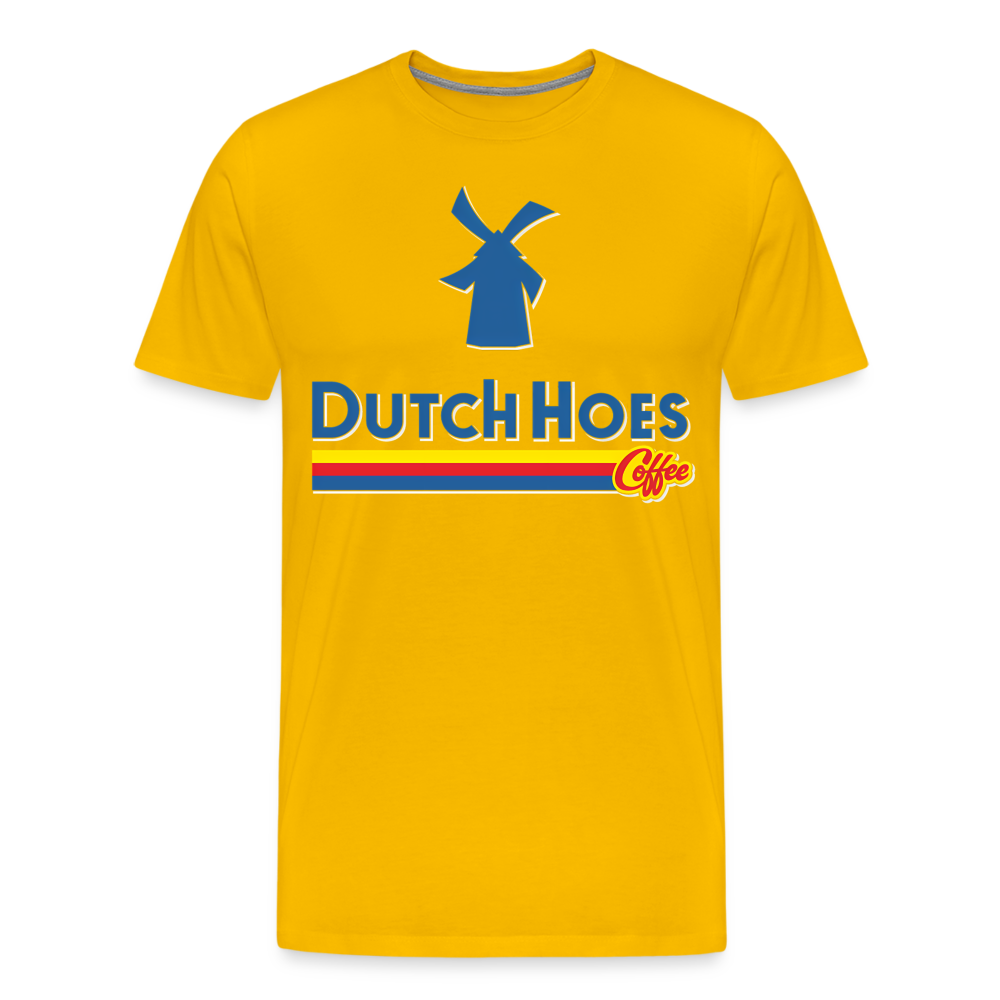 Dutch Hoes Shirt | Premium Mens Graphic Tee - sun yellow