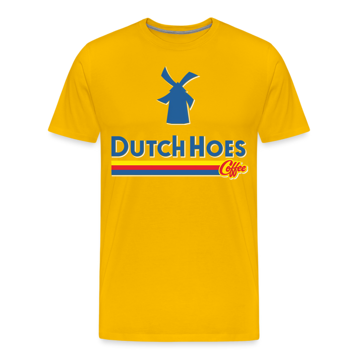 Dutch Hoes Shirt | Premium Mens Graphic Tee - sun yellow