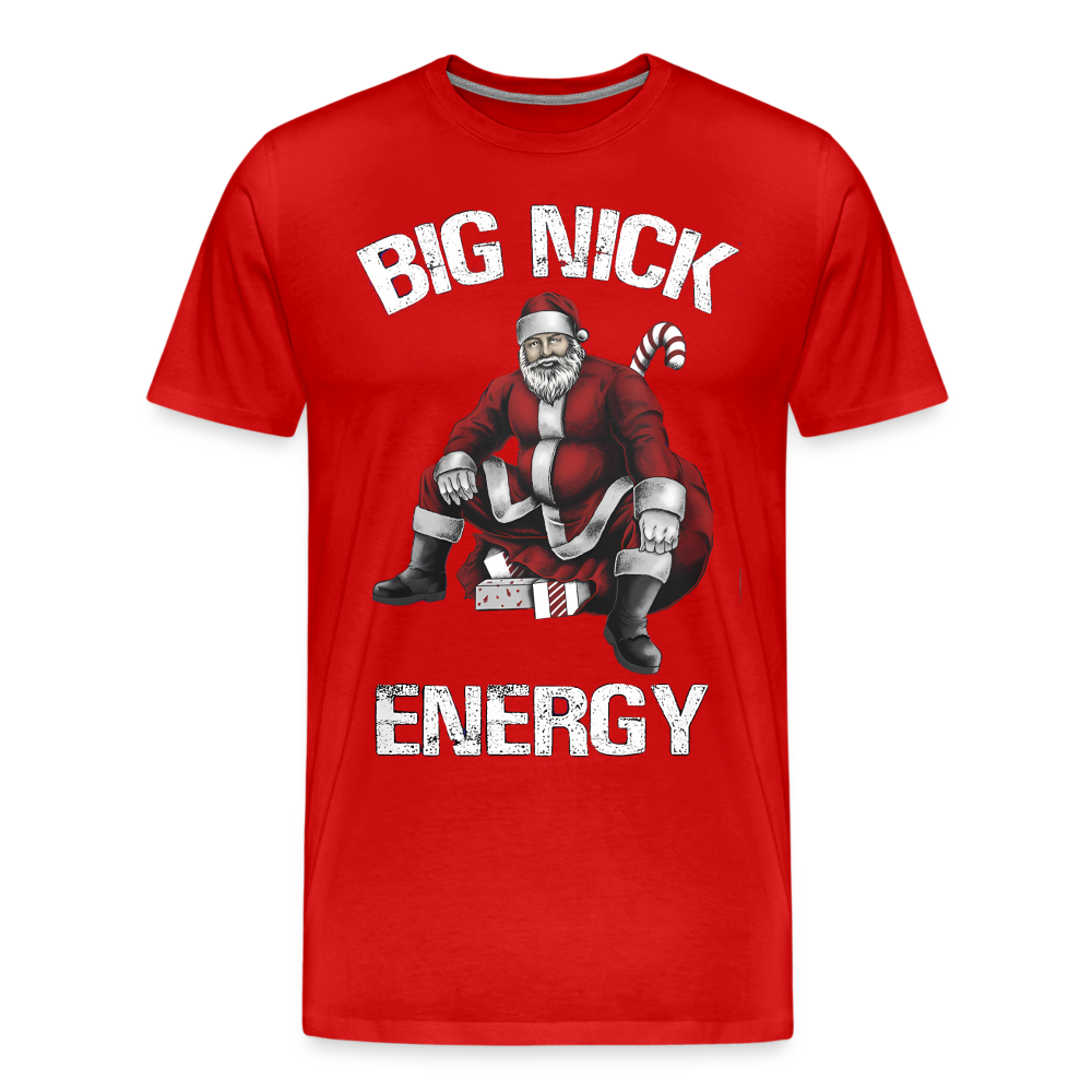 Big Nick Energy Shirt | Premium Mens Graphic Tee - red