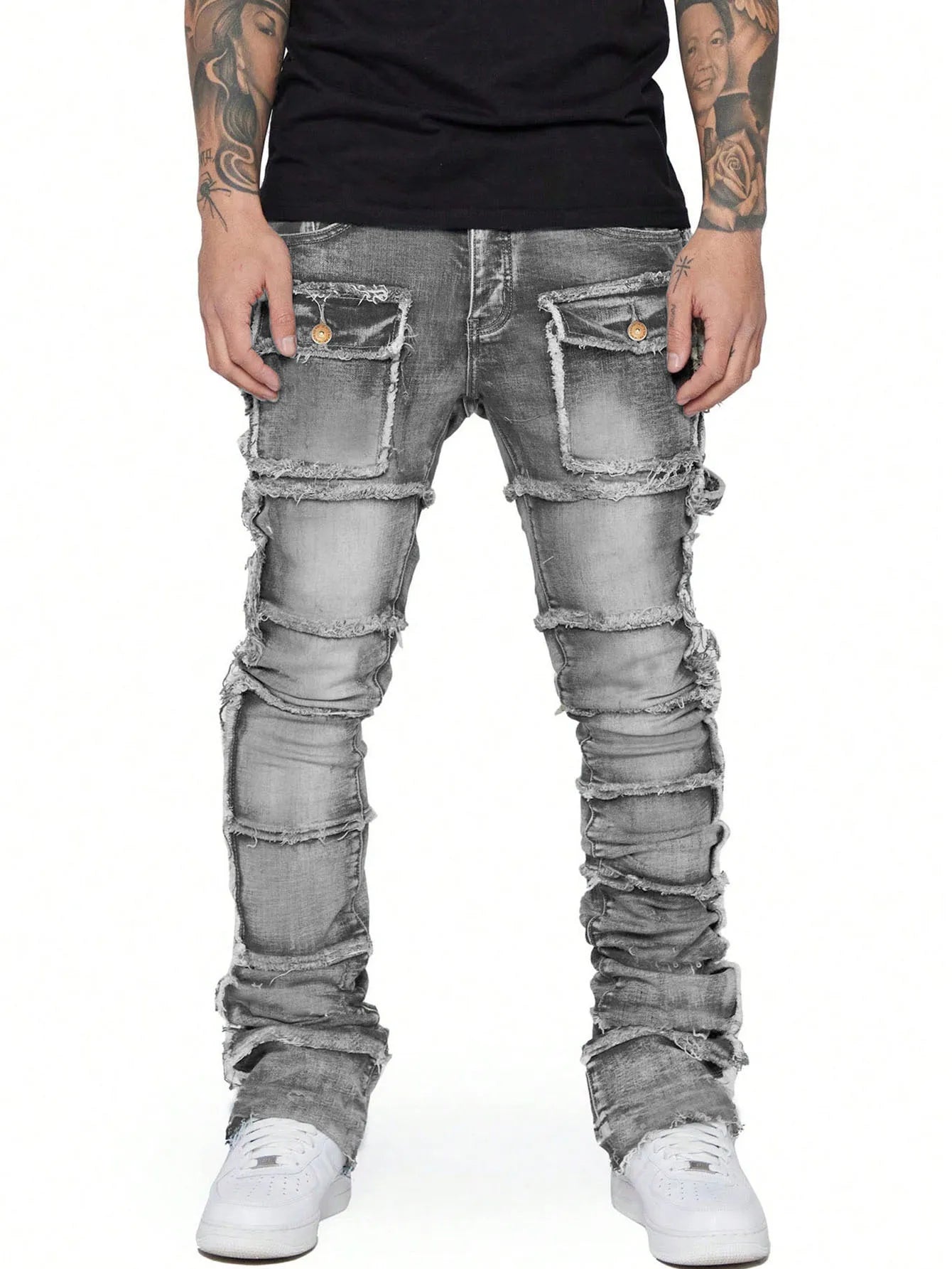 Distressed Streetwear Jeans