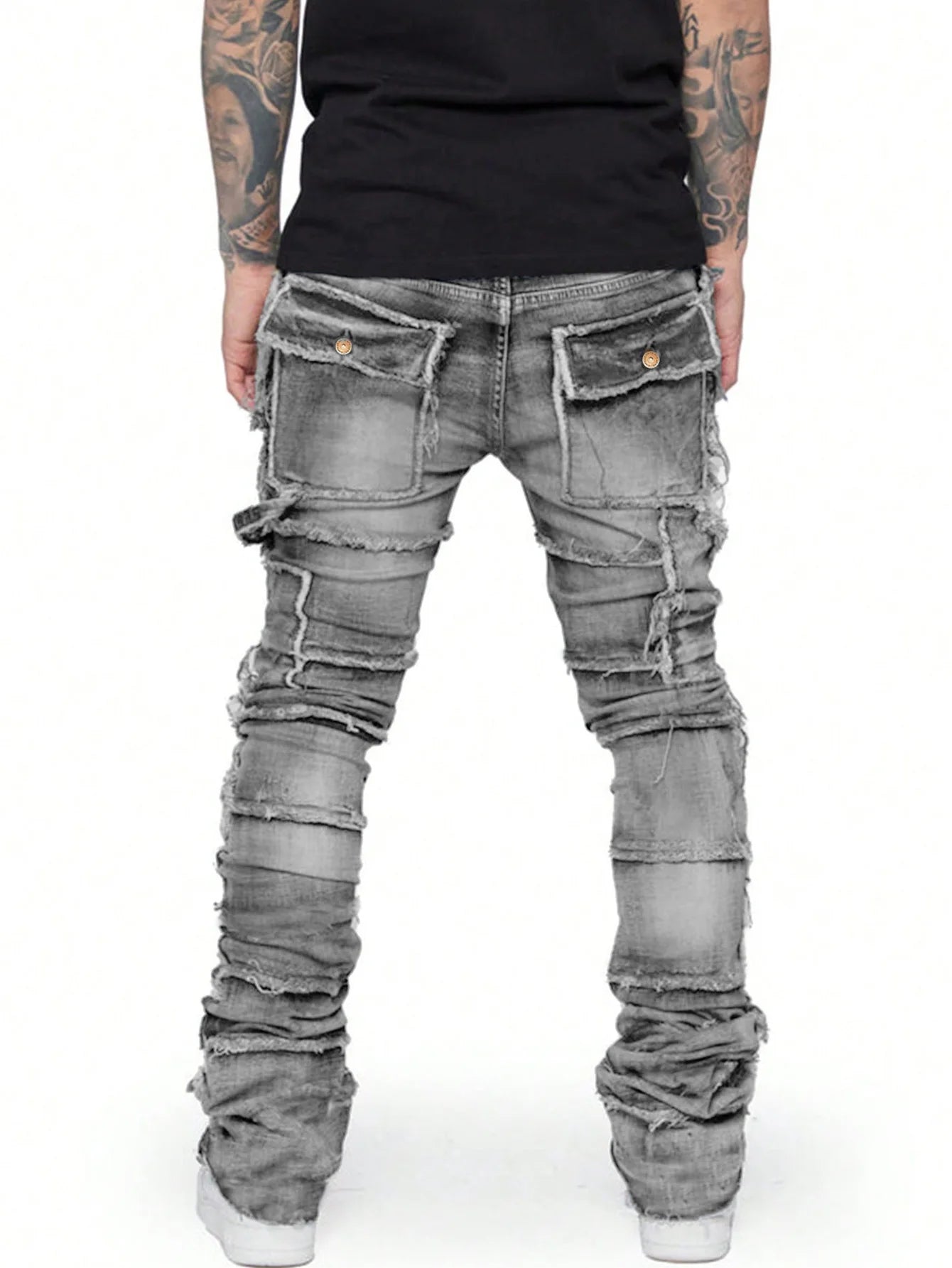 Distressed Streetwear Jeans