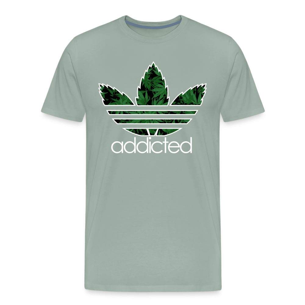 Addicted - Men's Premium T-Shirt from fluentclothing.com