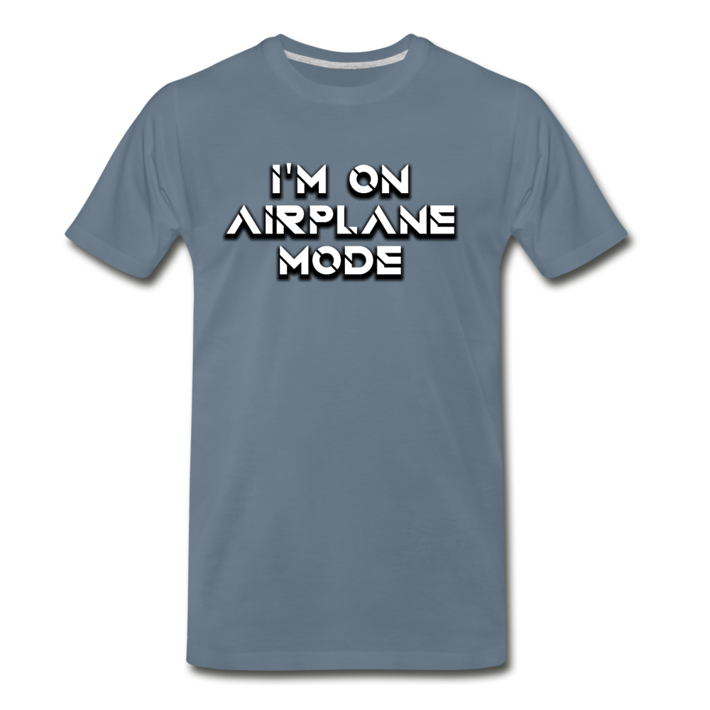 Airplane Mode - Men's Premium T-Shirt from fluentclothing.com