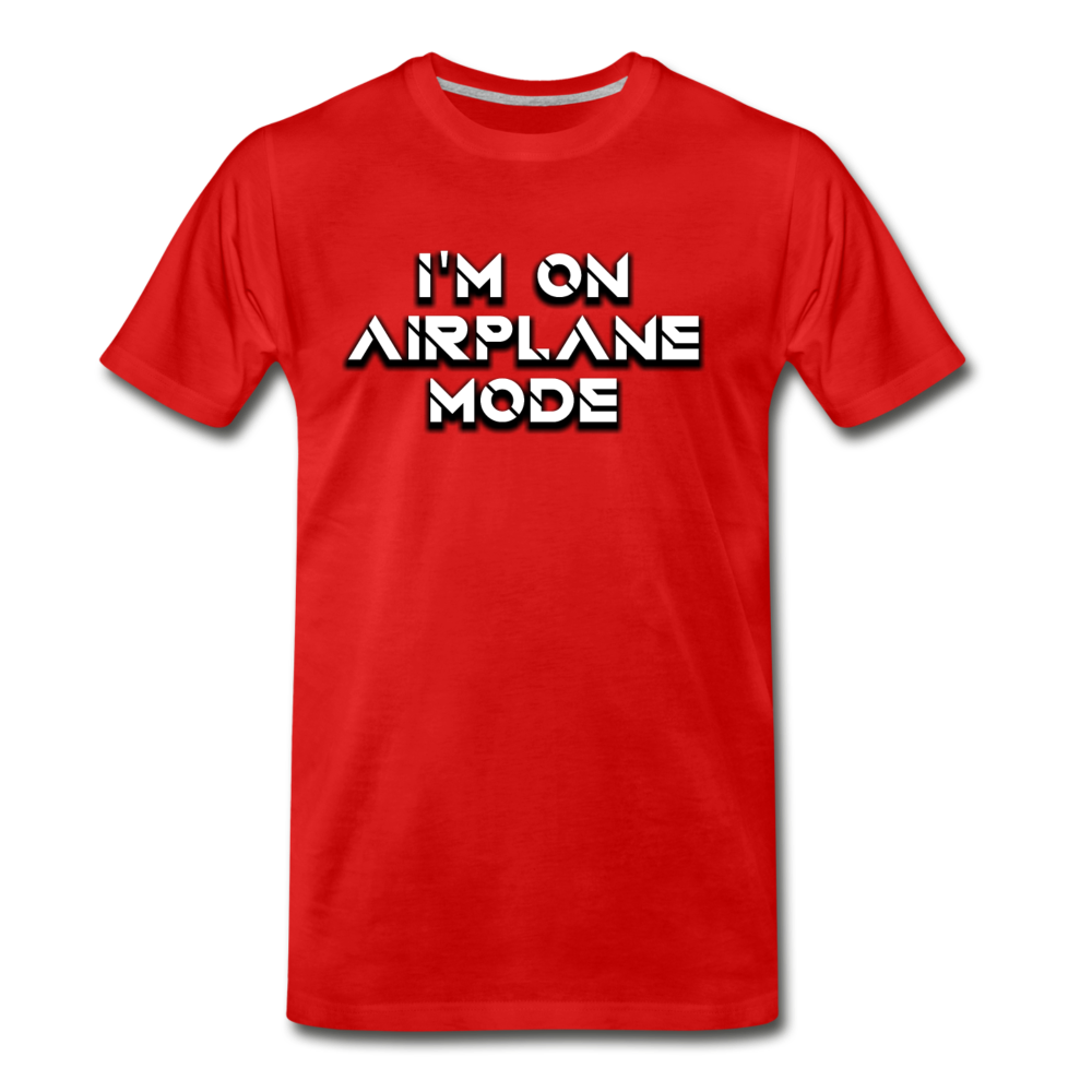 Airplane Mode - Men's Premium T-Shirt from fluentclothing.com