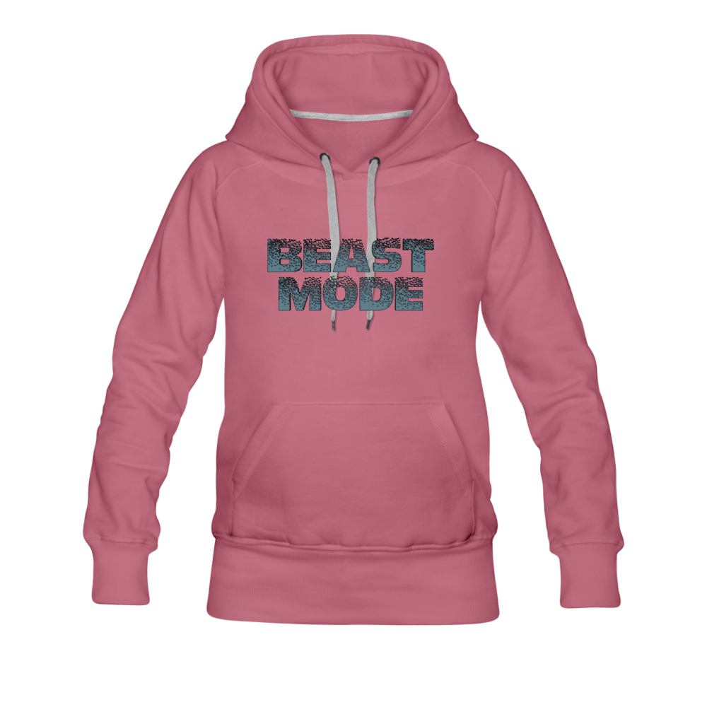 Beast Mode - Women's Premium Hoodie from fluentclothing.com