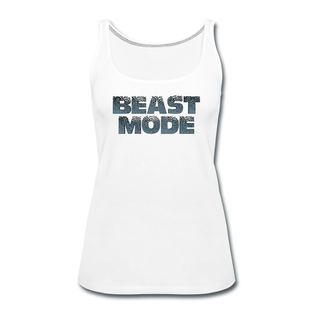 Beast Mode - Women's Premium Tank Top from fluentclothing.com