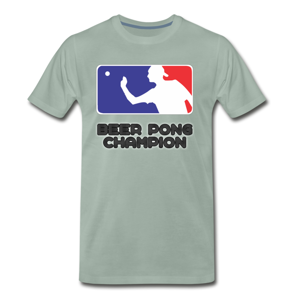 Beer Pong Champion - Men's Premium T-Shirt from fluentclothing.com