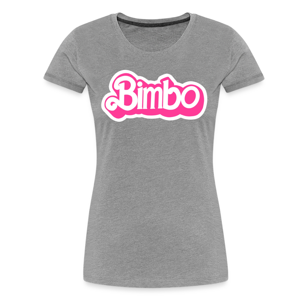 Bimbo - Women’s Premium T-Shirt from fluentclothing.com
