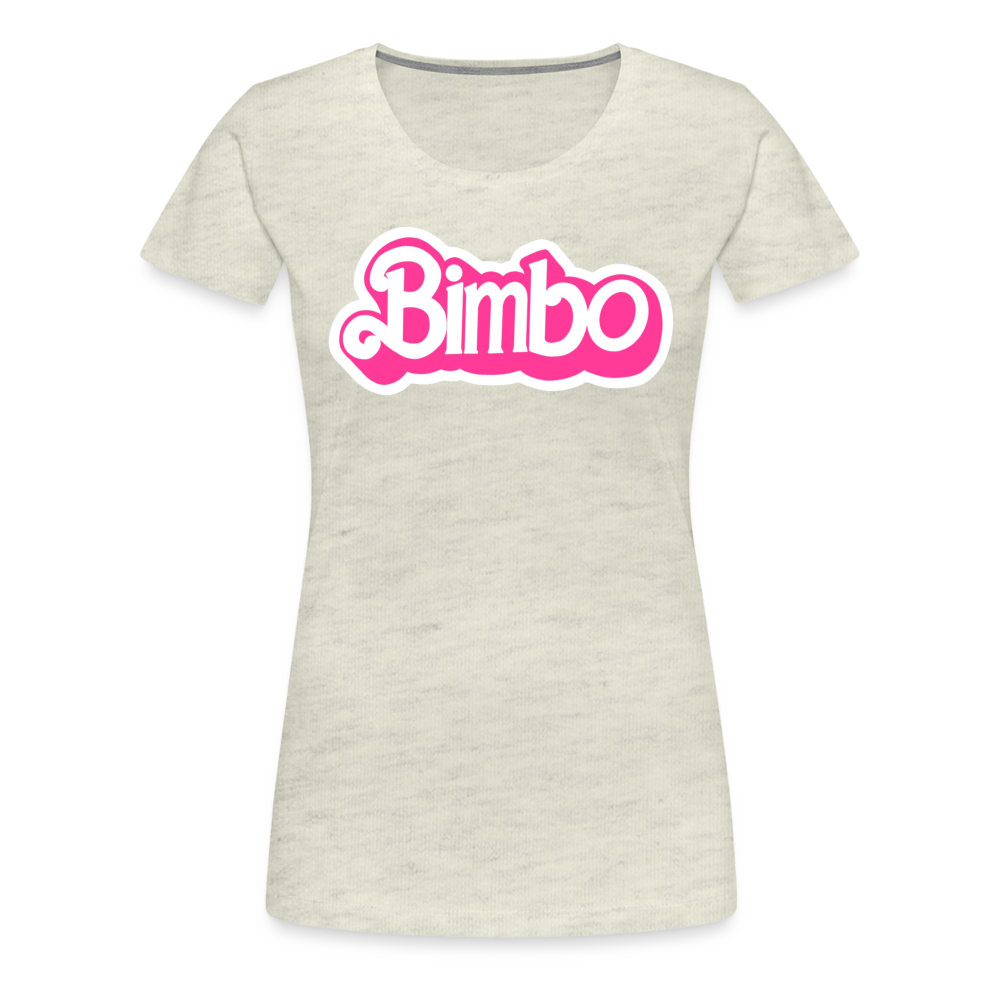 Bimbo - Women’s Premium T-Shirt from fluentclothing.com