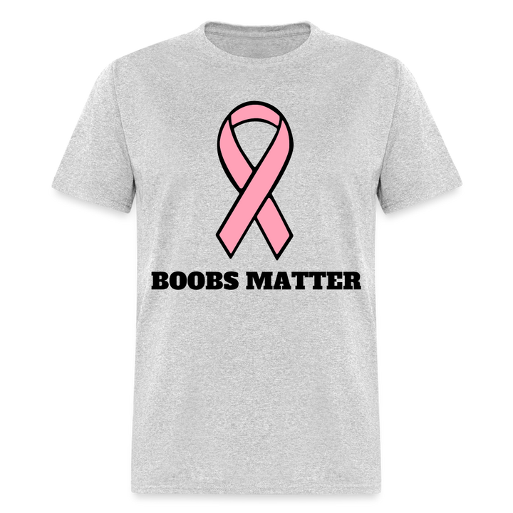 Boobs Matter - Unisex Classic T-Shirt from fluentclothing.com