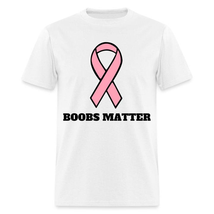 Boobs Matter - Unisex Classic T-Shirt from fluentclothing.com