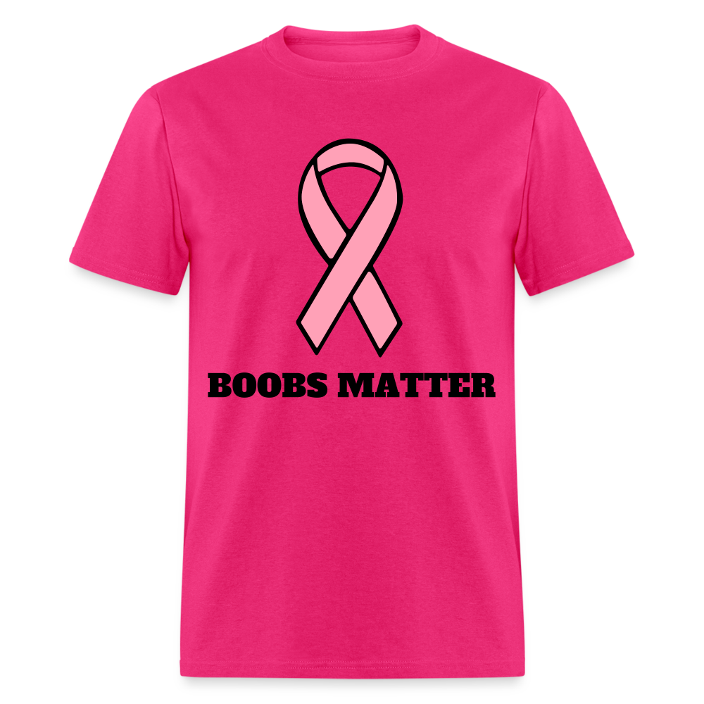Boobs Matter - Unisex Classic T-Shirt from fluentclothing.com