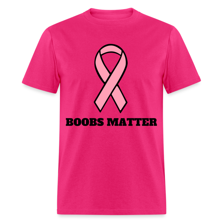 Boobs Matter - Unisex Classic T-Shirt from fluentclothing.com