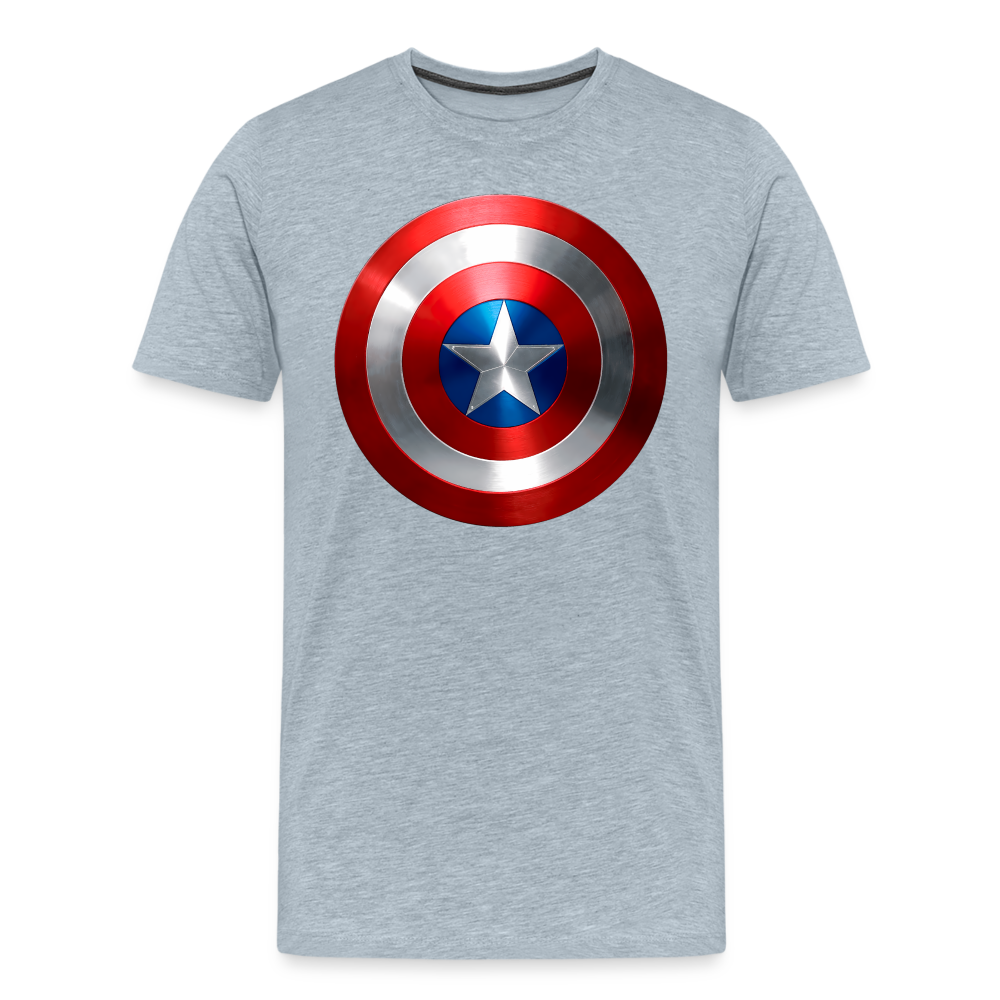Captain America - Men's Premium T-Shirt from fluentclothing.com