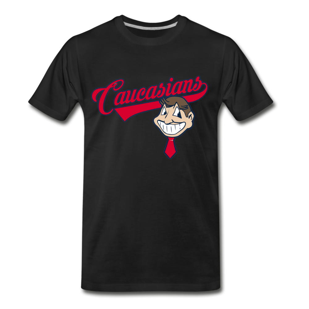 Caucasians - Men's Premium T-Shirt from fluentclothing.com