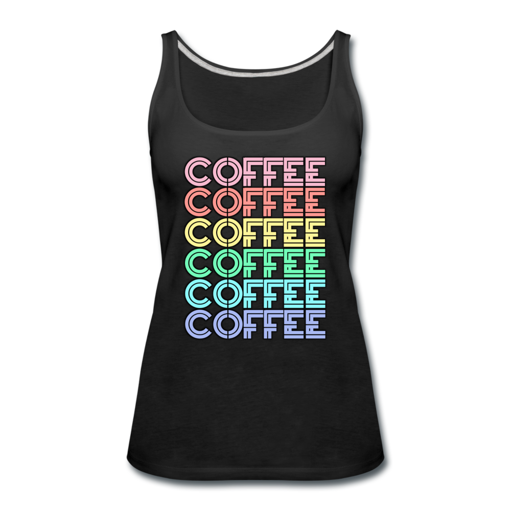 Coffee - Women's Premium Tank Top from fluentclothing.com