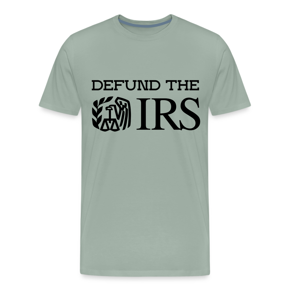 Defund The IRS - Men's Premium T-Shirt from fluentclothing.com