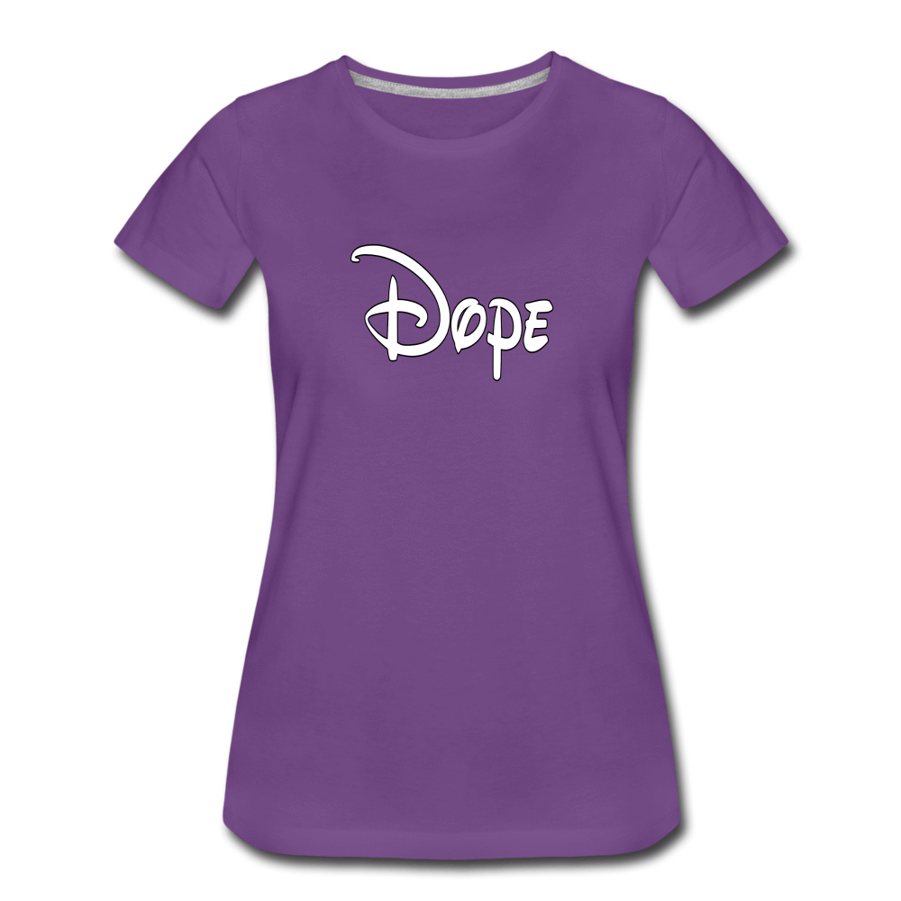 Dope - Women’s Premium T-Shirt from fluentclothing.com