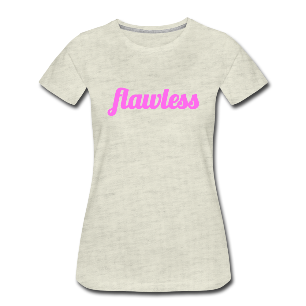 Flawless - Women’s Premium T-Shirt from fluentclothing.com