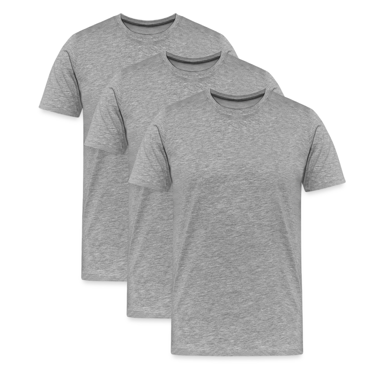 Fluent Tee 3-Pack - Men's Premium T-Shirt from fluentclothing.com