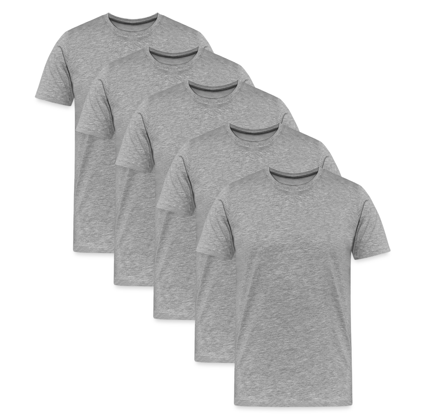 Fluent Tee 5-Pack - Men's Premium T-Shirt from fluentclothing.com
