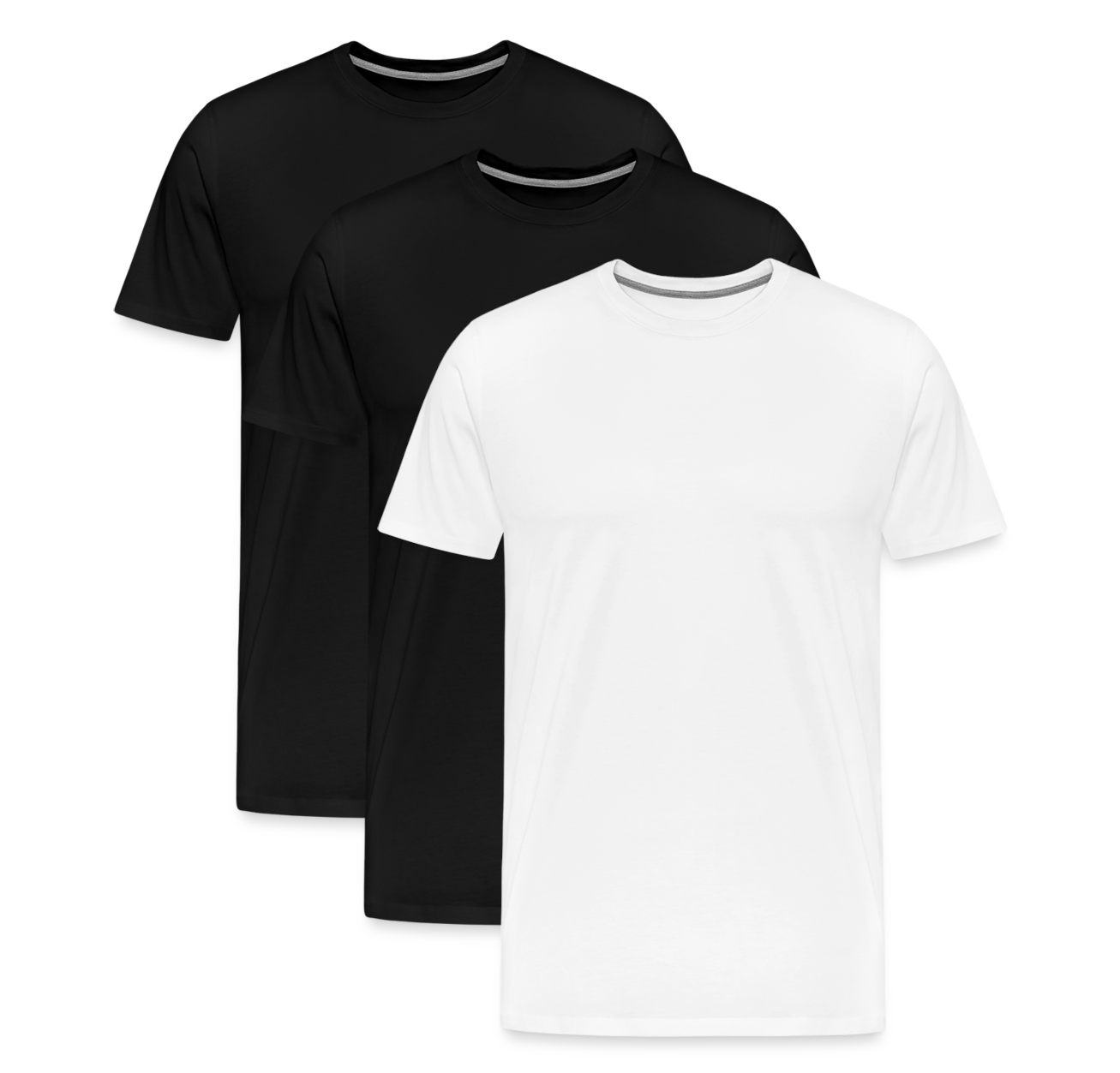 Fluent Tee Variety 3-Pack (Size 2XL) - Men's Premium T-Shirt from fluentclothing.com