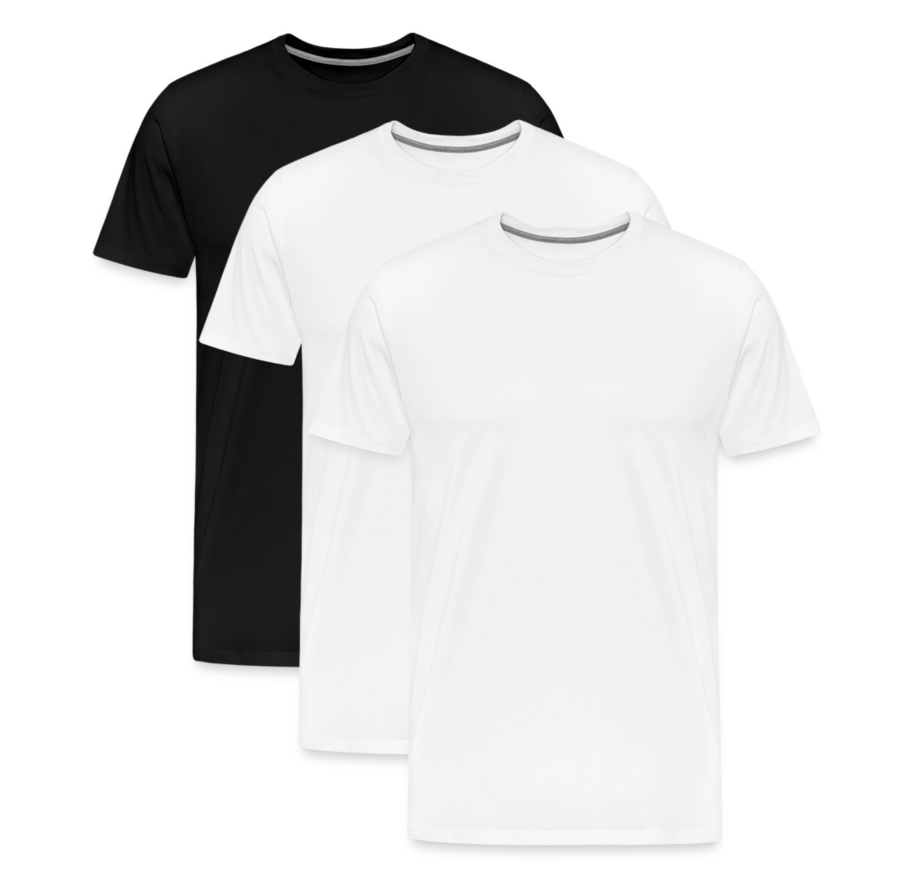 Fluent Tee Variety 3-Pack (Size 3XL) - Men's Premium T-Shirt from fluentclothing.com