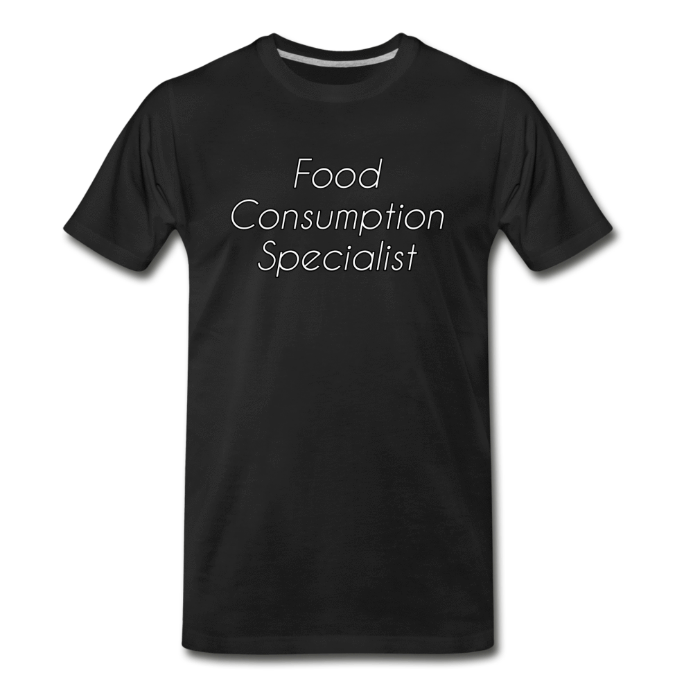 Food Consumption Specialist - Men's Premium T-Shirt from fluentclothing.com